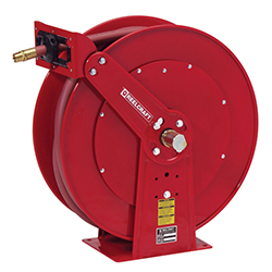 Reelcraft 7850 ELP Heavy Duty Enclosed Spring Retractable Hose Reel 1/2 x 50 Air/Water Hose Included 1/2 x 50' 300 Psi Reelcraft 7850 ELP Heavy Duty Enclosed Spring Retractable Hose Reel 1/2 x 50 Air/Water Hose Included 1/2 x 50' 300 Psi