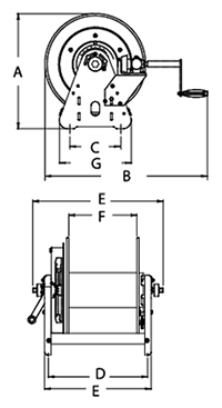 BA34106 M Series Dimensions