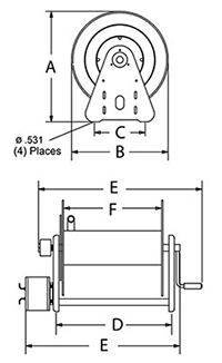 EA34106 M12D Dimensions